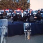 Donará Celaya equipo antimotines a policía de Tarimoro sin mayores explicaciones