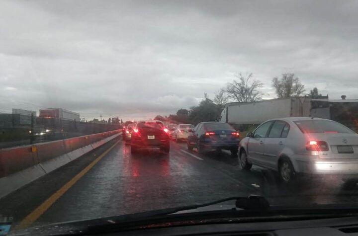 ¡Caos en carretera Panamericana Celaya-Cortazar!