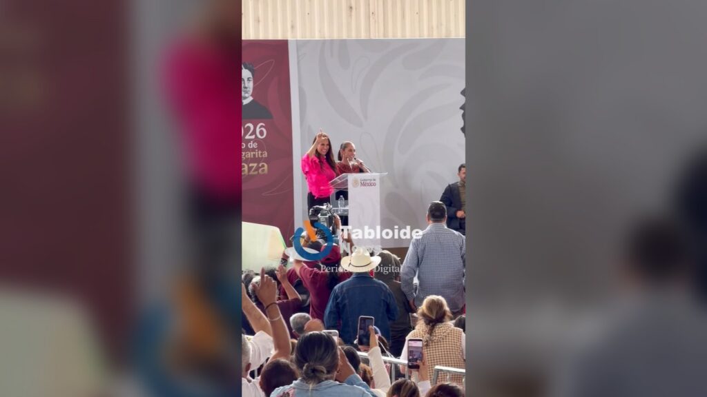 Defiende Claudia Sheinbaum a Libia Dennise ante 'guerra de porras' en informe de gobierno